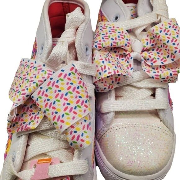 JoJo Siwa Shoes JoJo Siwa High Top Shoes Sequence Shoes Childrens Shoes - Picture 6 of 10